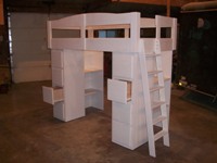Bunk Bed with drawer storage