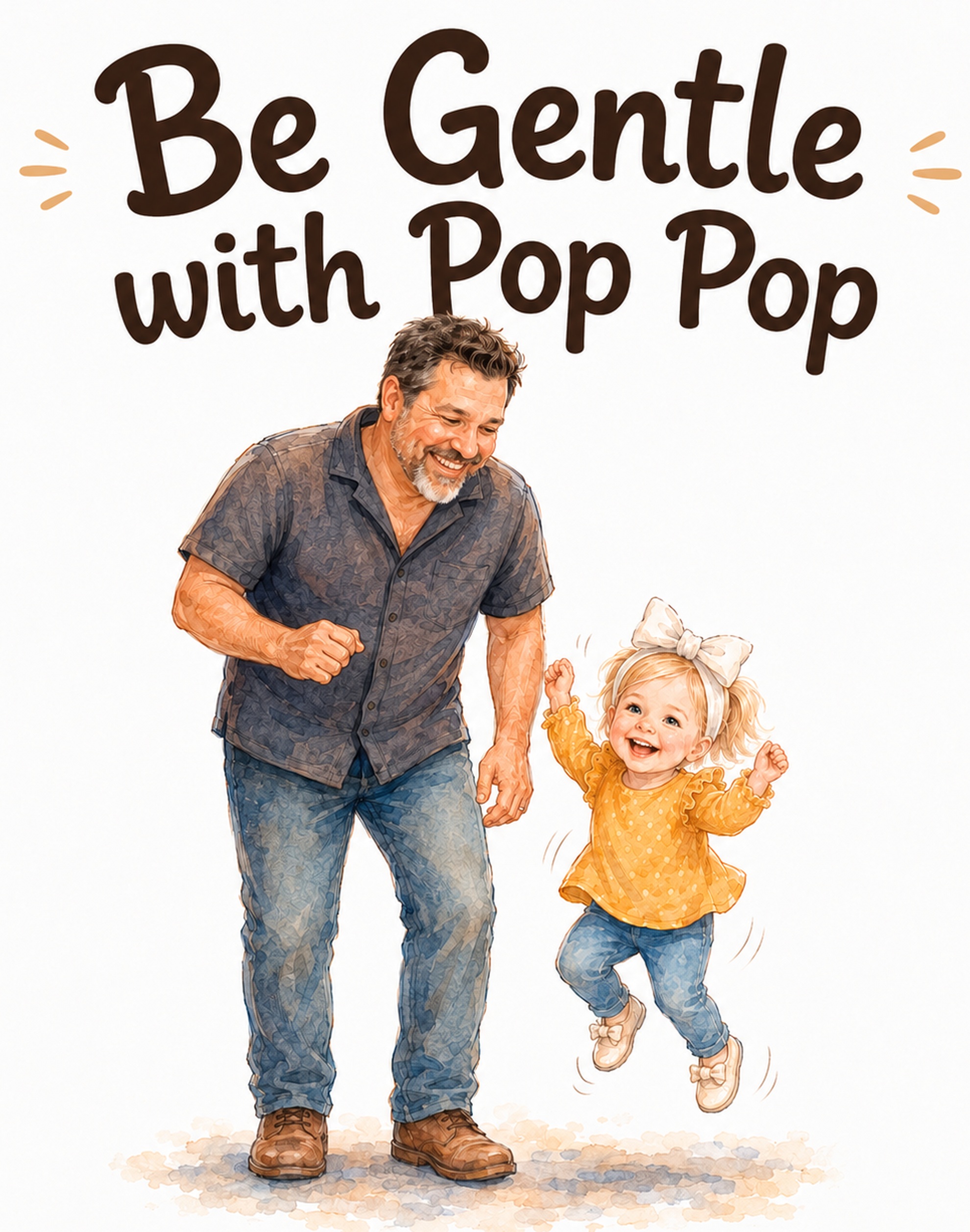 Be Gentle with Pop Pop book cover